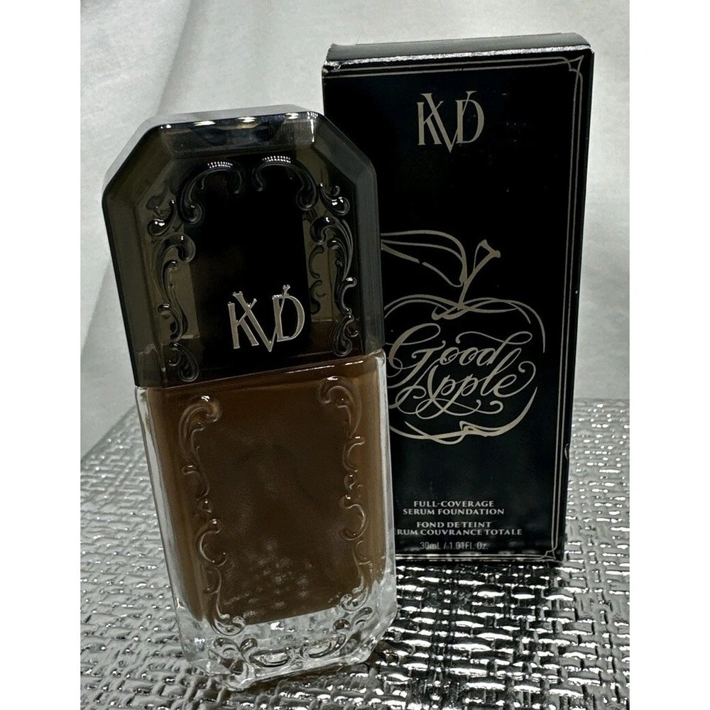 KVD Beauty✨Good Apple✨Full-Coverage Serum Foundation ✨Deep 084 ✨New In Box✨ 1 oz
